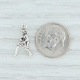 12 Days of Christmas Dancing Lady Charm Sterling Silver Figural Ladies Dancing