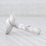 New Bastian Inverun Shell & Sea Cultured Pearl Ring Sterling Silver 12844 7.5 56