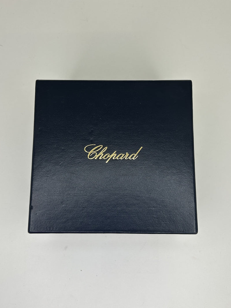 Dark Slate Gray Chopard Happy Diamond Ring Box Papers 18k White Gold Size 5.25-5.5 Solitaire
