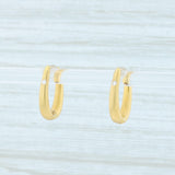 Lavender Diamond Hinged Hoop Earrings 22k Yellow Gold Oval Hoops Nordstrom Designer