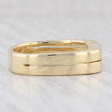 0.40ct Old Euro Cut Diamond Solitaire Band 18k Yellow Gold Size 10.5 Wedding Ring