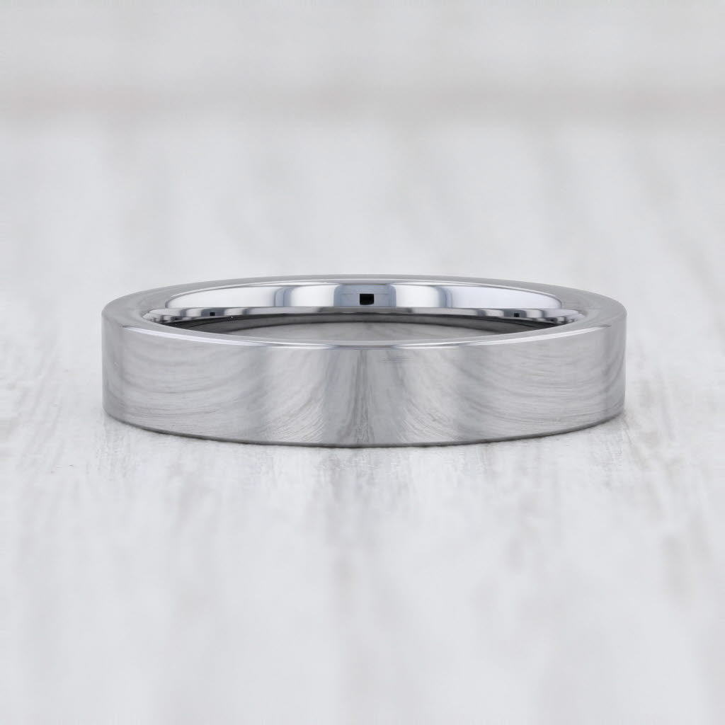 Light Gray New Tungsten Ring Wedding Band Size 7