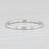 Light Gray New 0.22ctw Diamond Band 14k White Gold Size 7.5 Wedding Stackable Ring
