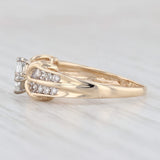 Light Gray 0.50ctw Diamond Engagement Ring 14k Yellow Gold Size 8.25Trillion Marquise