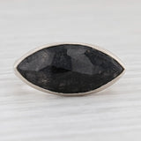 New Nina Nguyen Tourmalinated Quartz Statement Ring Sterling Silver Size 7.25