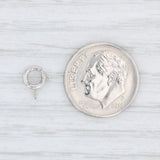 Spring Ring Clasp 14k White Gold Findings Fine Jewelry Repair Crafting