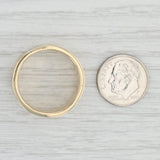 Men's Diamond Wedding Band 14k Yellow Gold Size 10.25 Ring