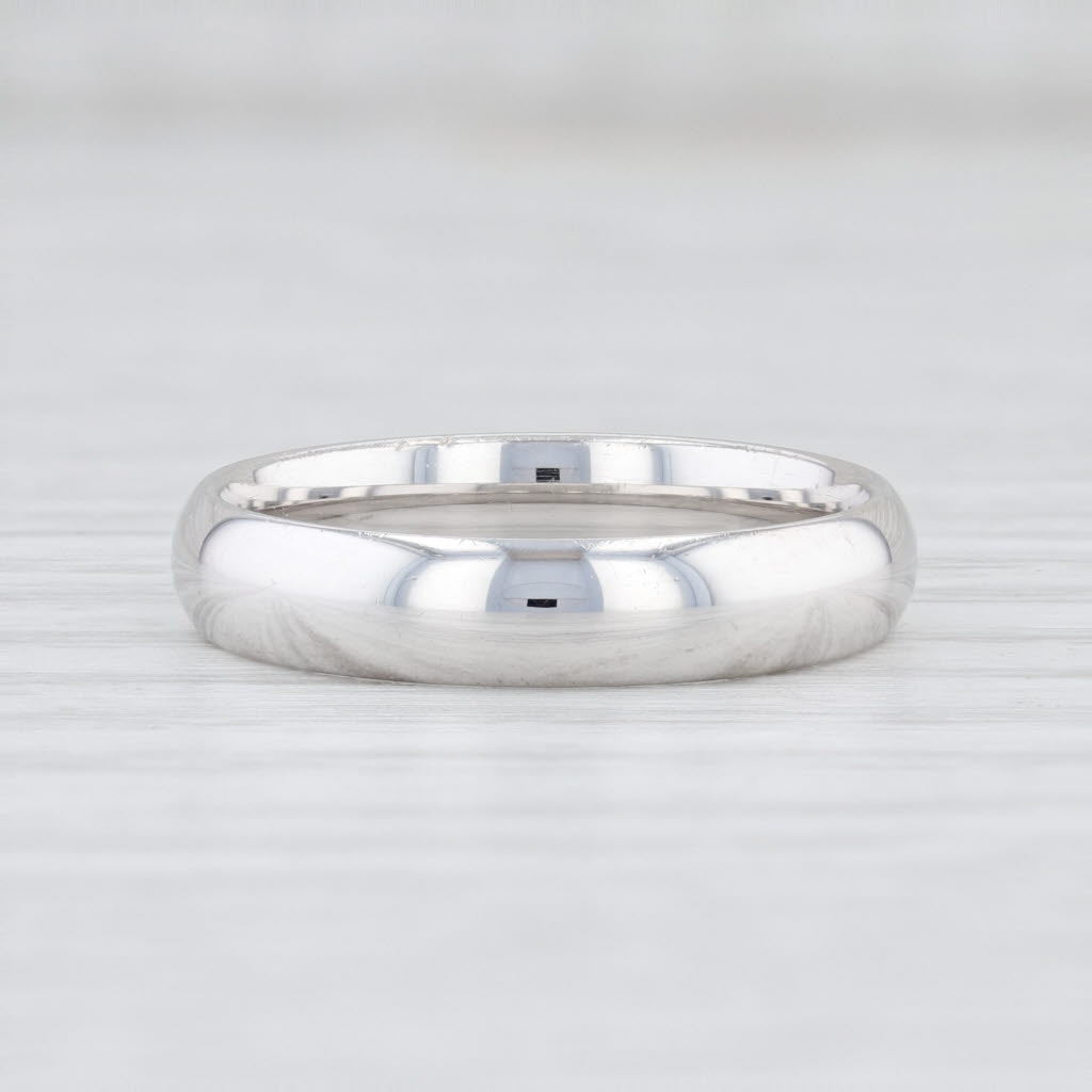 Light Gray New Sterling Silver Ring Wedding Band Size 7 Stackable