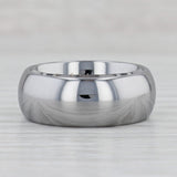 New Tungsten Carbide Ring 8mm Wedding Band Size 7