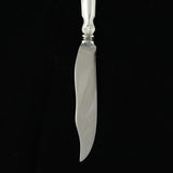 Tiffany & Co Shell & Thread 4 Fish Knives Sterling Silver 1905 7 7/8" Knife