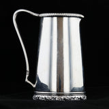 Black Tiffany & Co Cream Pitcher Sterling Silver 1.5 Gills Floral Hollowware 5399M8497
